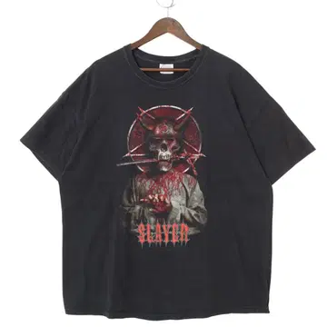 슬레이어 SLAYER 2006 월드 투어 T셔츠 Hanes 2XL