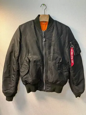 MA-1 플라이트 자켓 블랙 S