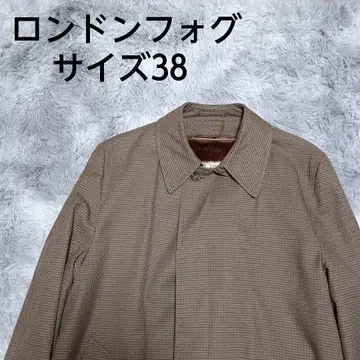 런던포그 스텐카라 코트 패턴 베이지 라이너 포함