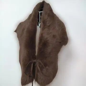 Loungedress 브라운 퍼스트 스톨 [ 미사용 ]