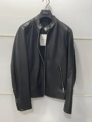 띠어리 남성용 가죽 자켓 블랙