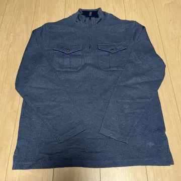 dockers 하프 지퍼 모크넥 티셔츠 M
