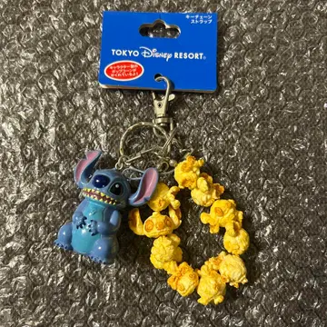 최종 디즈니 키체인 스트랩 스티치 팝콘 택 포함