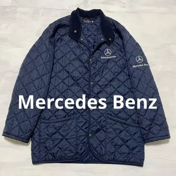 레어 Mercedes Benz 퀼팅 자켓 L 자수