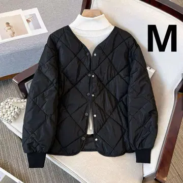 퀼팅 자켓 다운 아우터 인기 블랙 따뜻한