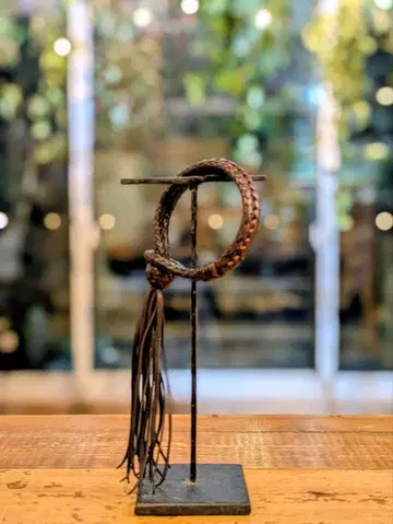 ShareSpirit 쉐어스피릿 가죽 팔찌 프린지