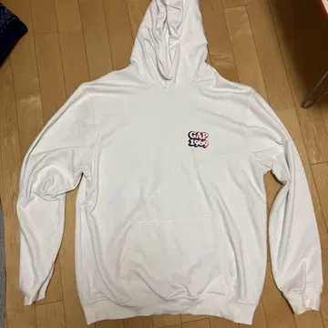 GAP 1969 화이트 후드티