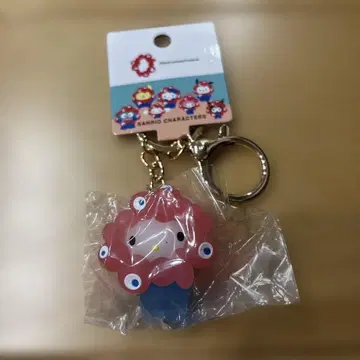 산리오 미야쿠미야쿠 콜라보 클리어 컬러 키링 헬로키티