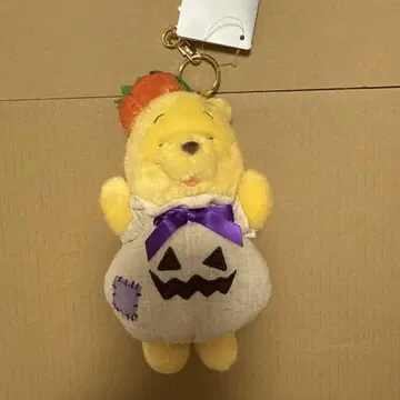 푸우 봉제 인형 키링 분장 DISNEY HALLOWEEN