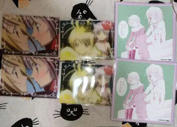 수호캐릭터 빌레반 유세 아뮤 클리어 카드 코스터