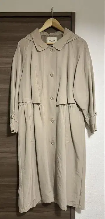 프릭스스토어 후드 부착 스텐카라 코트