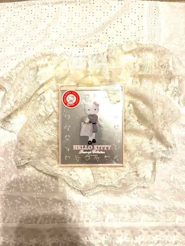 레어 키티 거울 발길이 드레스업 컬렉션 트위드 드레스