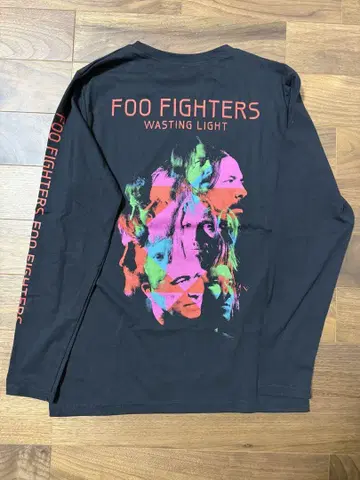 FOO FIGHTERS 롱티 S 후 파이터즈 정품 티셔츠