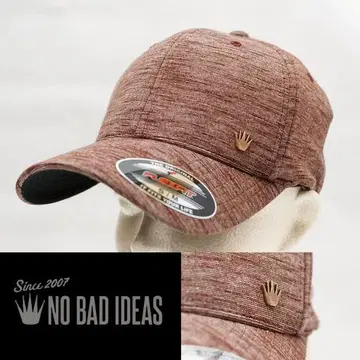 스트레치 캡 모자 NO BAD IDEAS 레드 S/M 2579