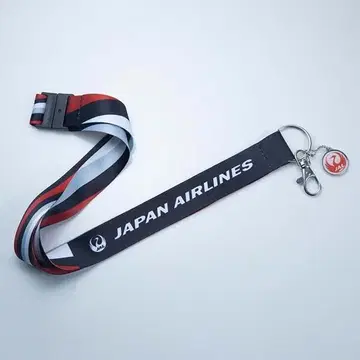새상품 일본항공 JAL 오리지널 넥스트랩 객실 승무원 스카프 패턴