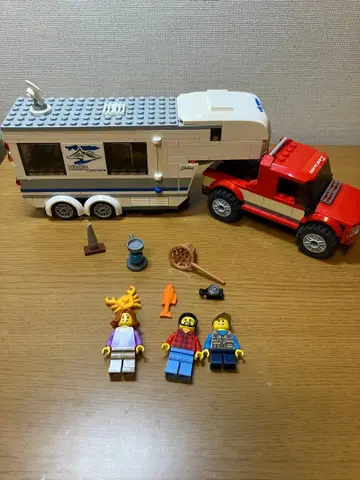 LEGO 레고 캠핑밴과 픽업트럭 60182