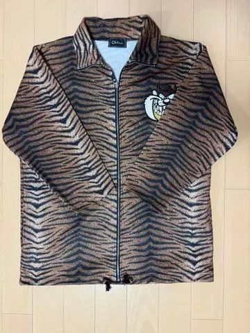 태즈메이 니안 데빌 호랑이 패턴 상하의 세트