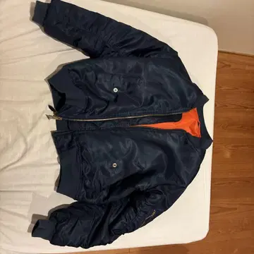 로스코 MA-1 자켓 네이비