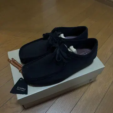 [ 27.5cm ] CLARKS Wallabee 블랙 스웨이드