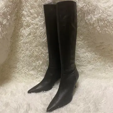 정가 5만 & 새상품급 et vous 에브르 블랙 롱 부츠 스틸레토