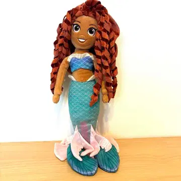 실사판 인어공주 봉제 인형 아리엘 인형 디즈니 스토어