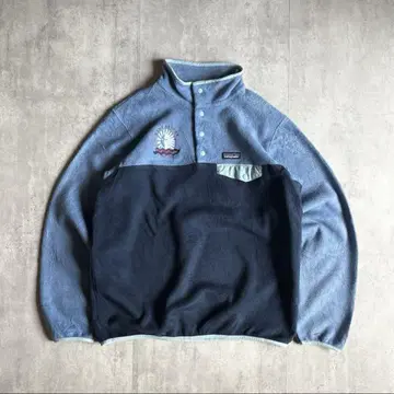 [ 00s Patagonia ] 신틸라 스냅T 플리스 자수 구제 의류