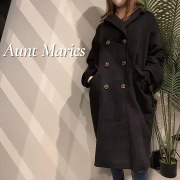 Aunt Maries 더블 버튼 롱 코트