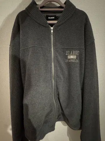 XLARGE 그레이 풀 집업 자켓 L