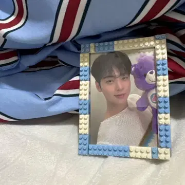 아이돌 사진 세트 레고풍 프레임 포함