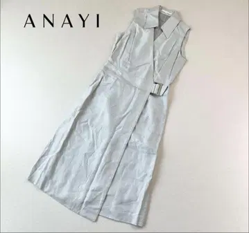 ANAYI 아나이 오버롤 스커트 랩 원피스 포멀