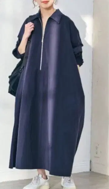 네이비 원피스