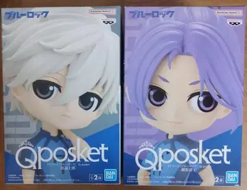블루 록 나기 세이시로 미카게 레오 피규어 Qposket A