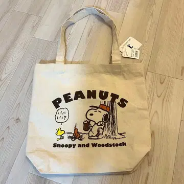 스누피타운 토트 L 사이즈