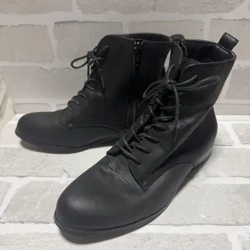 niko and 니코앤드 레이스업 사이드 지퍼 부츠 23.5cm