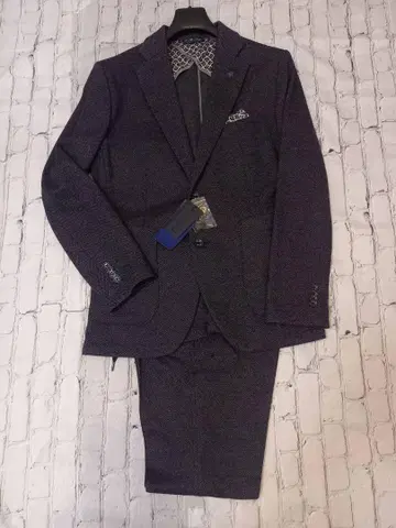 다크 그레이 비즈니스 정장 울 혼방
