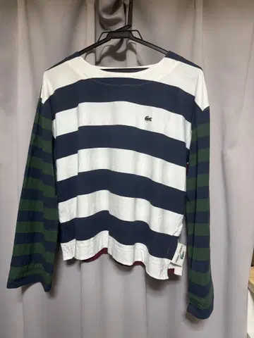 LACOSTE 오버 사이즈 T셔츠 34 ( S )