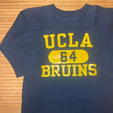 챔피온 T1011 UCLA 7부 소매 긴팔 티셔츠 칼리지 로고 USA제