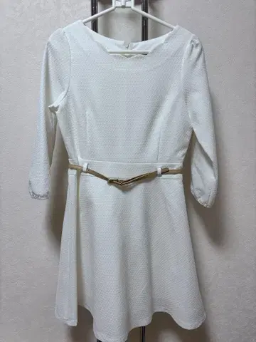 MISCH MASCH 화이트 A라인 원피스