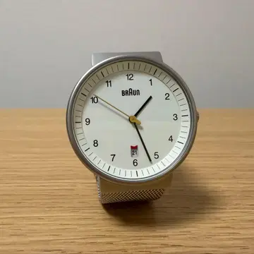 미사용 BRAUN 손목시계 BN0032 Mesh 실버