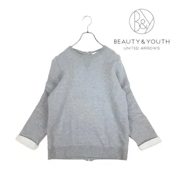 12T458 BEAUTY & YOUTH 속기모 맨투맨 트레이닝복 F