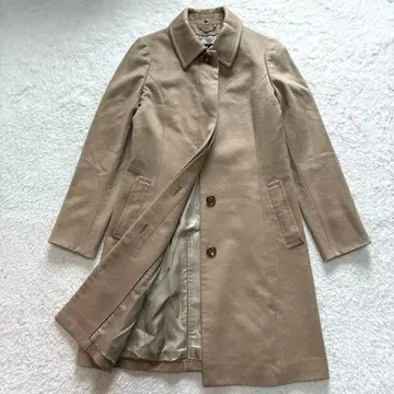 23구 캐시미어 100% 울 스텐카라 코트 베이지 38