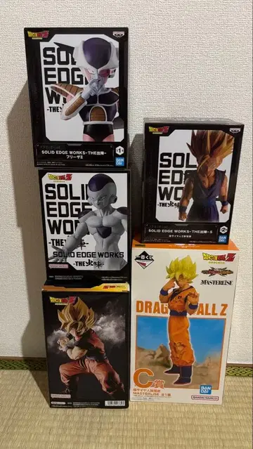 드래곤볼 피규어 세트 손오공 손오반 프리저