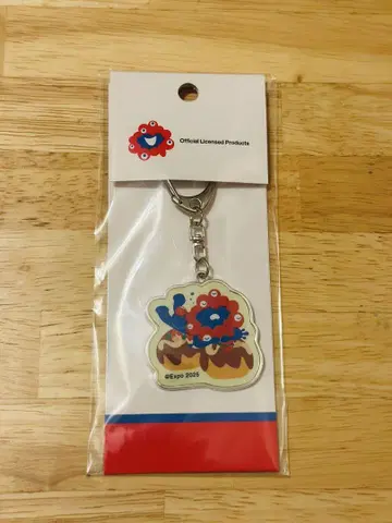 [미야쿠미야쿠] 미야쿠미야쿠 키링 타코야키 오사카 만박 미개봉 새상품