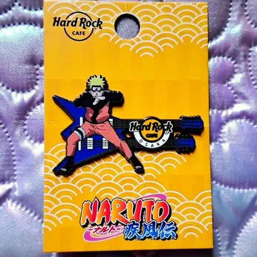 NARUTO 나루토 하드 록 카페 기타 핀 배지 핀즈 오사카 한정판