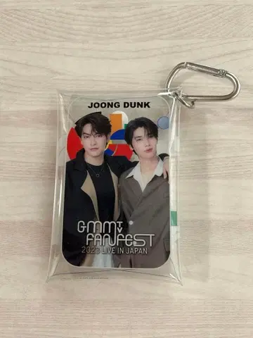 미사용 JOONG DUNK GMMTV FANFEST 2023 키링