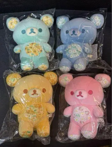 리락쿠마 긴자 한정판 GINZA 당신을 생각하는 포근한 4세트