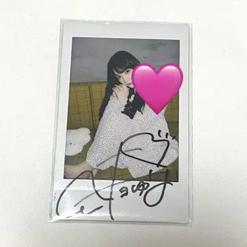 치바 유나 키요 유나 폴라로이드 사인 포함