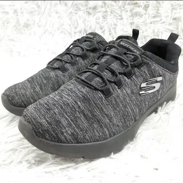 새상품급 24cm 스케쳐스 WIDE FIT 스니커즈 블랙