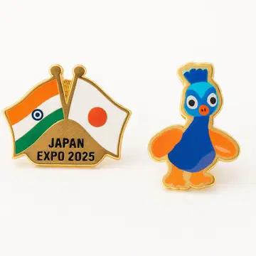 JAPAN EXPO 2025 핀 배지 세트