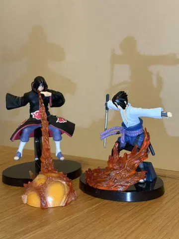 NARUTO 나루토 우치하 형제 피규어 2체 세트